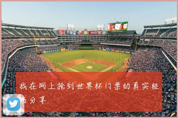我在网上抢到世界杯门票的真实经历分享